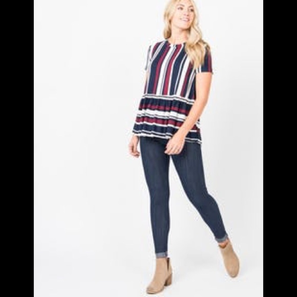 Dark denim knit Jeggings